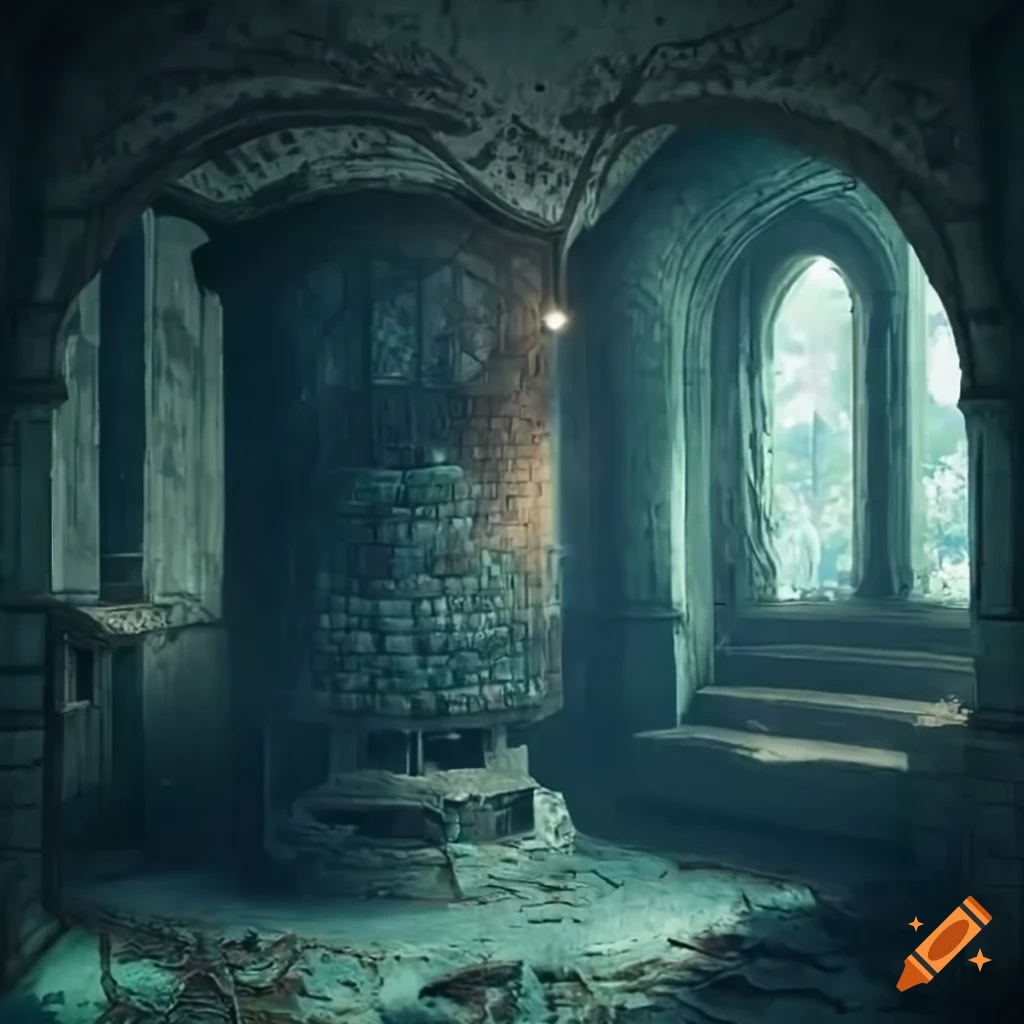 interior-of-a-medieval-abandoned-tower-on-craiyon