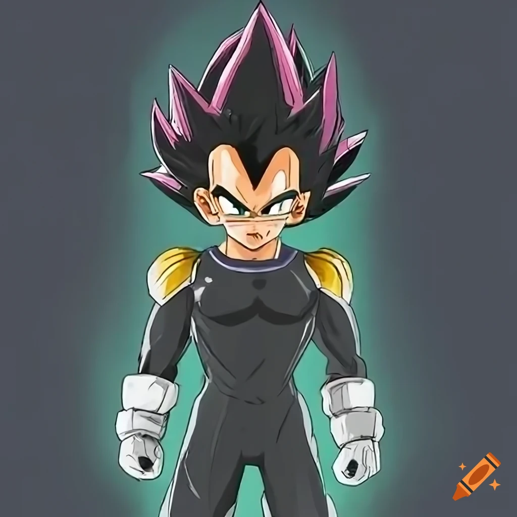 Cosplay Of Shadow Vegeta On Craiyon