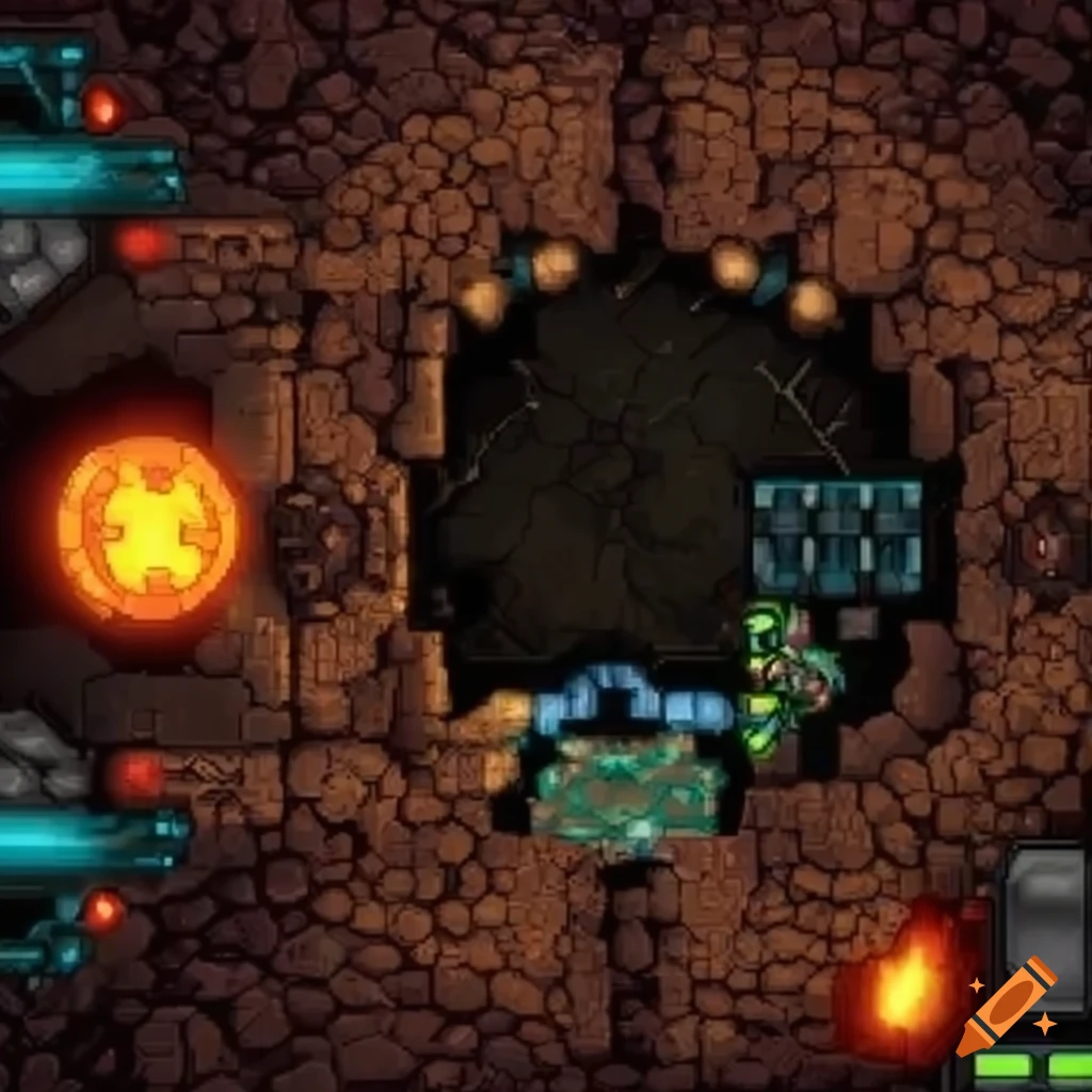 2D tiles from Metroid Zero Mission game