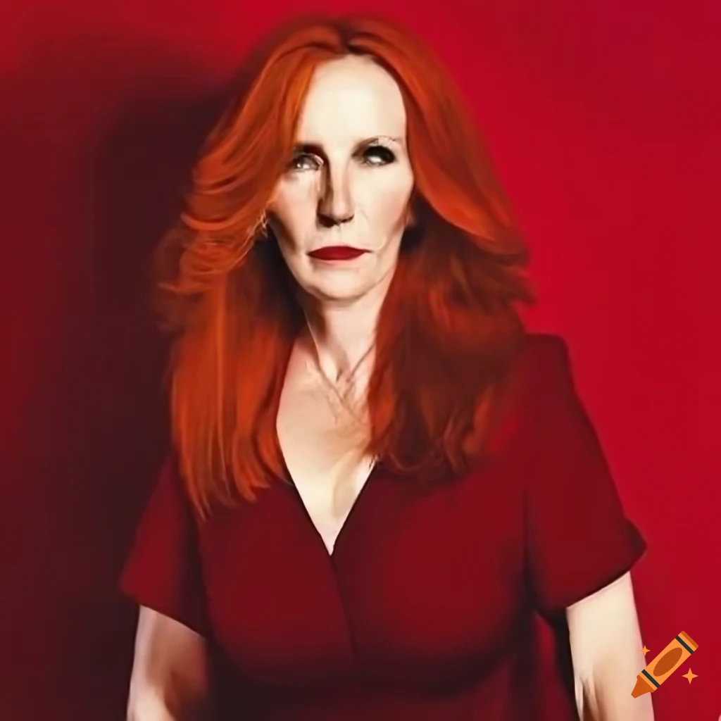 Catherine tate poster with a seductive expression on Craiyon