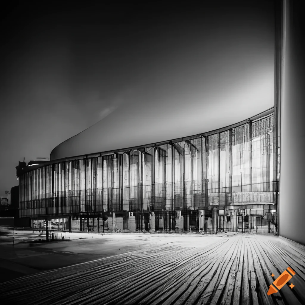 Diagram of a public building