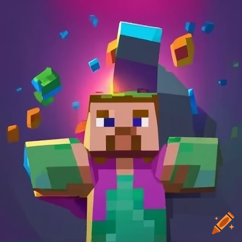 Daddy Yankee In Minecraft On Craiyon