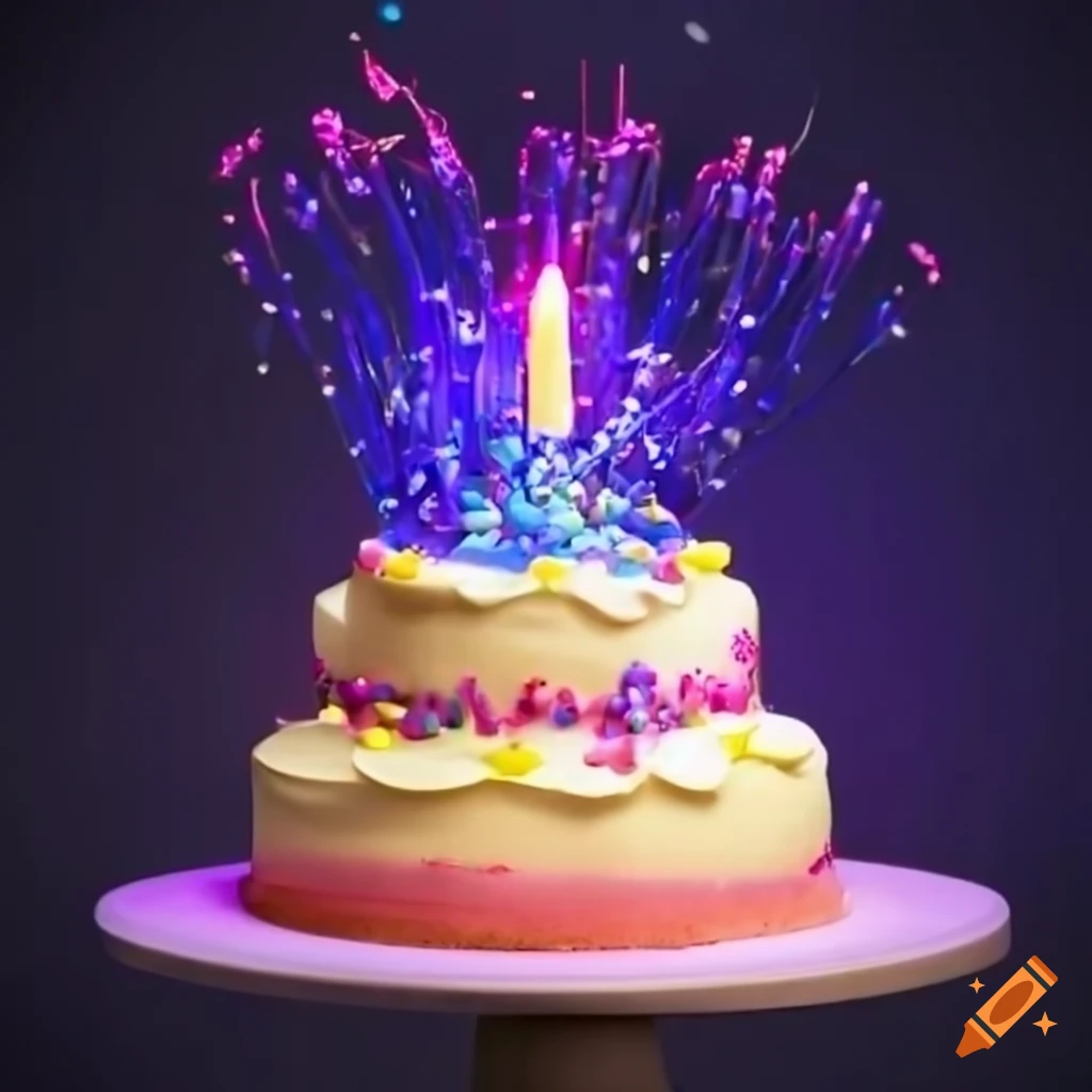 LED Neon Sign Colorful BIRTHDAY CAKE – Homely Arts