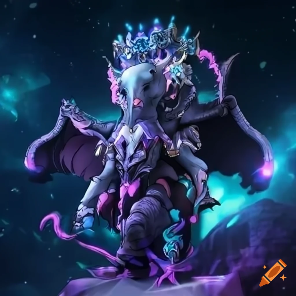 anime character with psychic tandem war elephant