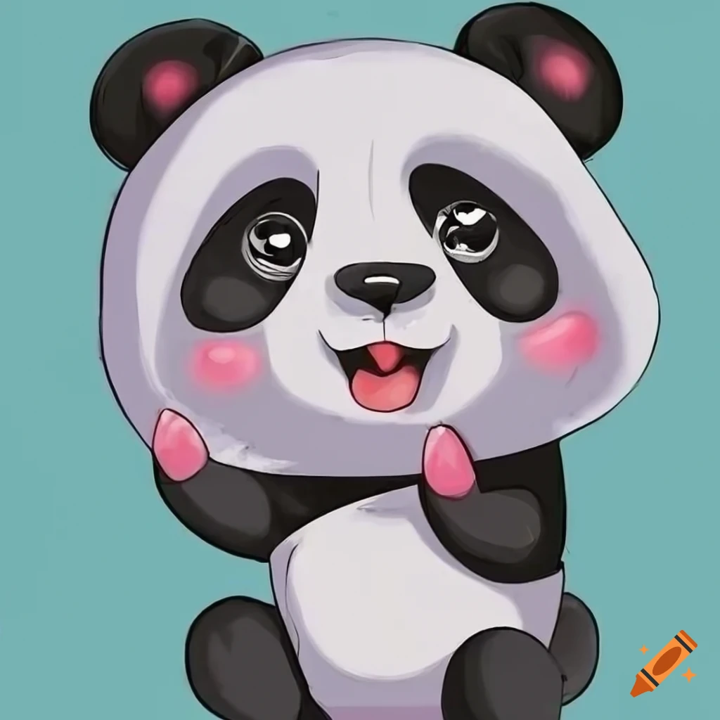 HOW TO DRAW A PANDA BEAR (EASY) - Cute Panda Bear Drawing (EASY) - YouTube