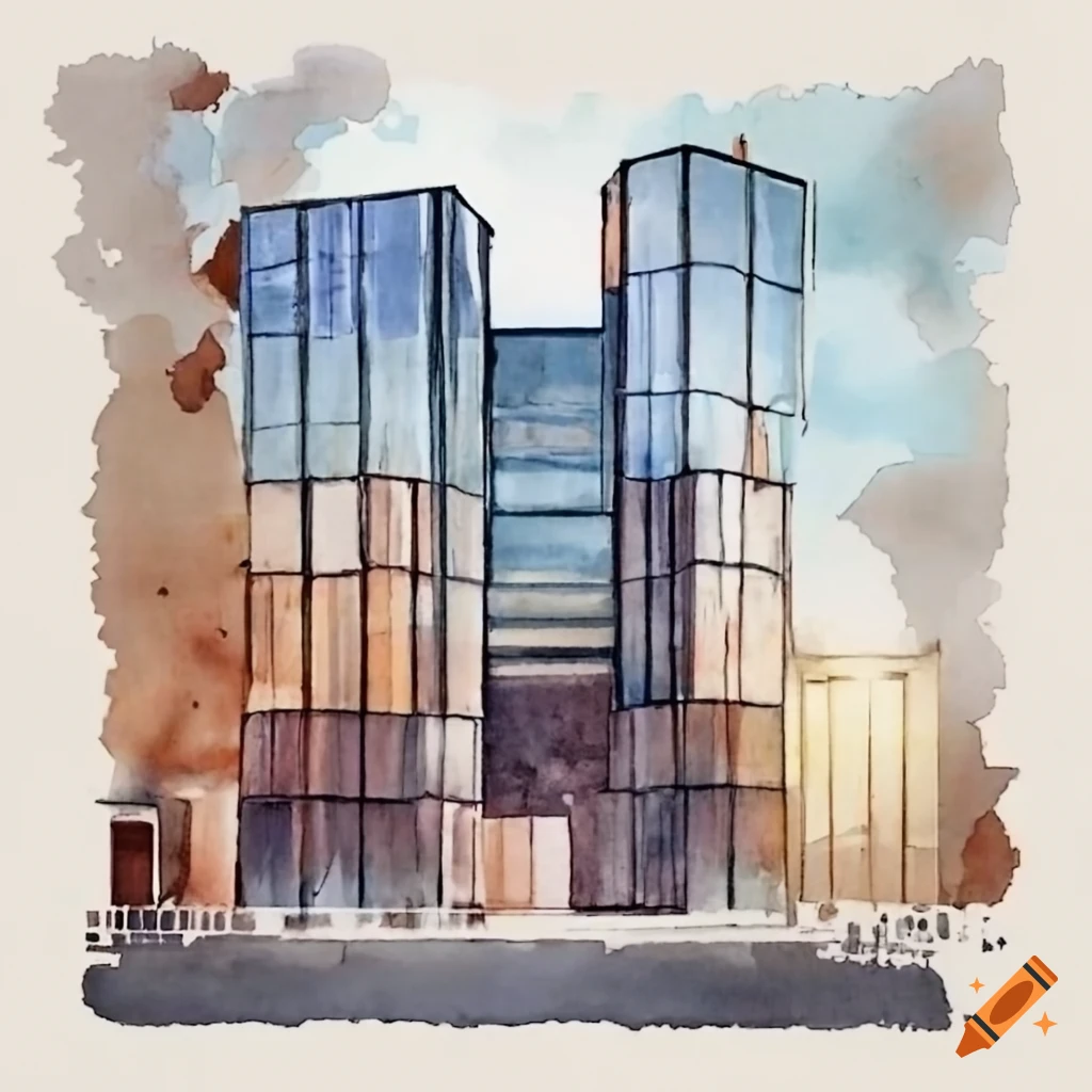 Ambitious architectural concept art on Craiyon