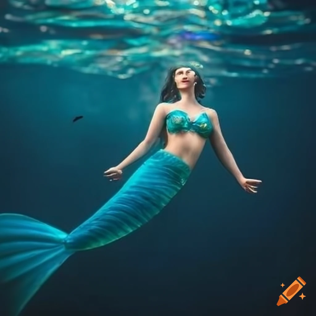 Mermaid artwork in Lebanon