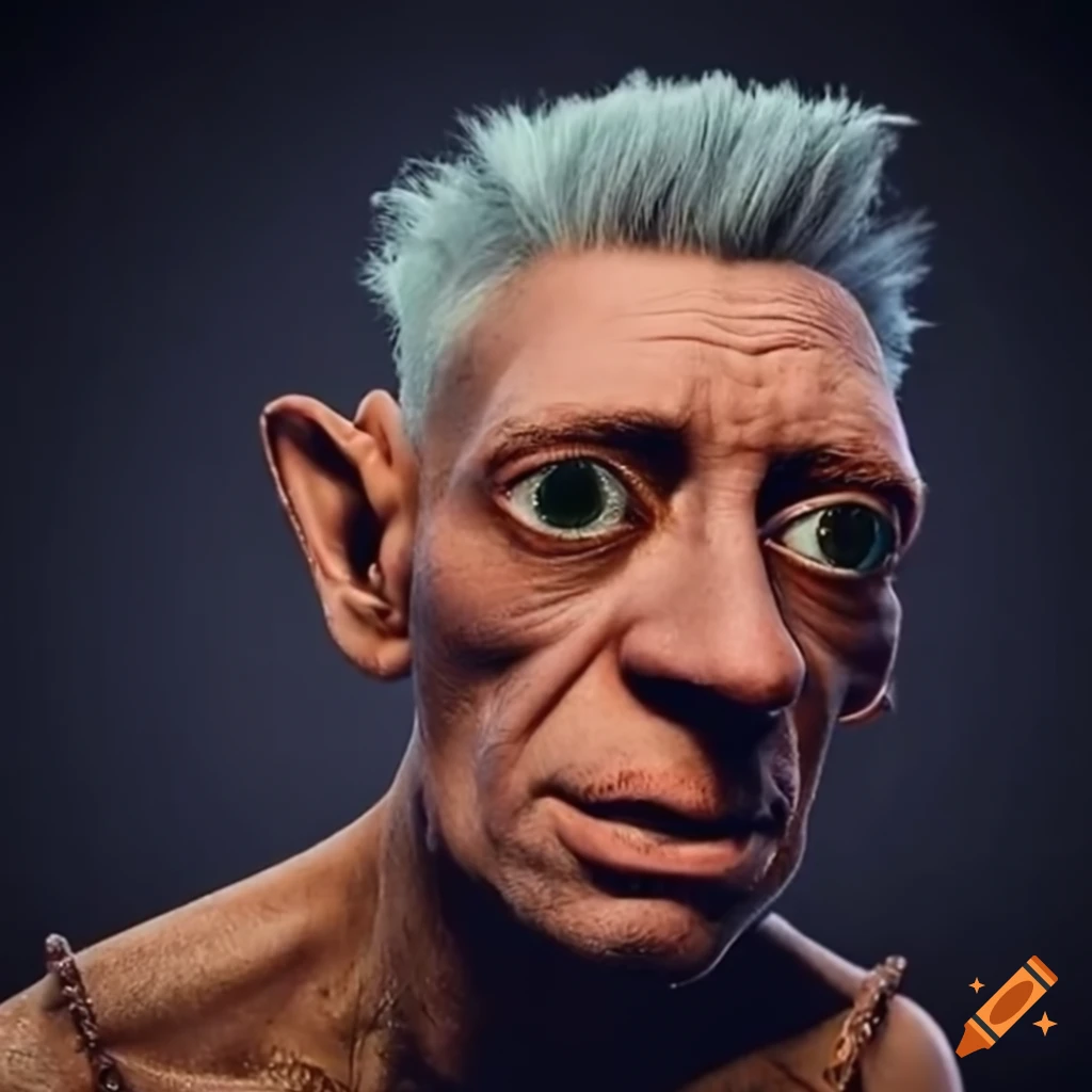 Dobby with frosted tips hairstyle on craiyon