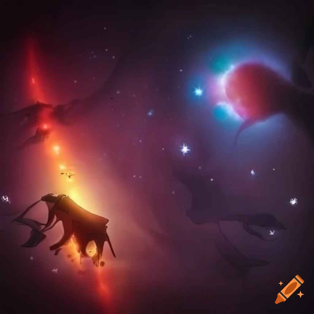image of an anime elephant with psychic powers