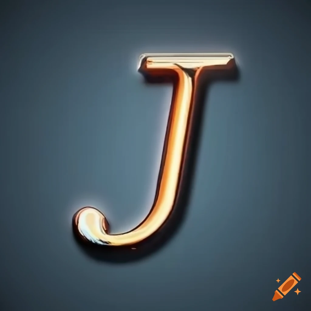 stylish J letter with GTA vibe for YouTube profile