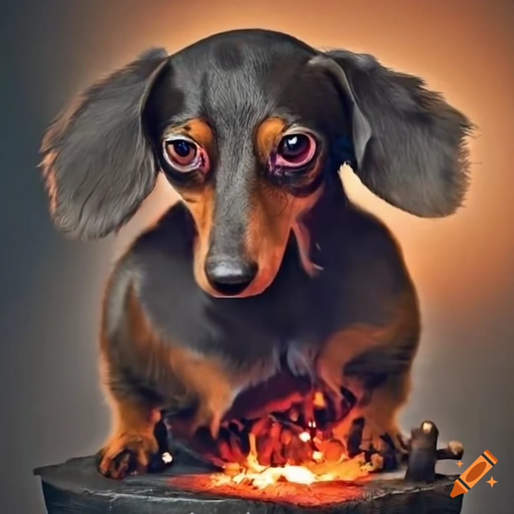 blacksmith daschund dog