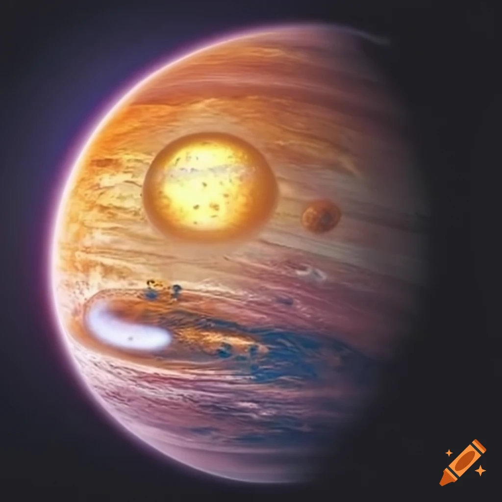 Solar System With Alien Planets