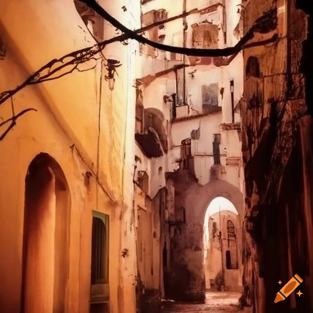 picture of the deteriorated casbah d'Alger