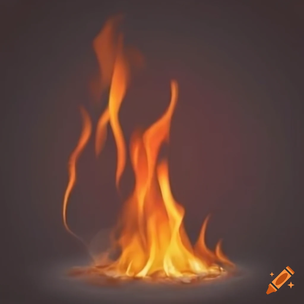 abstract image of fire