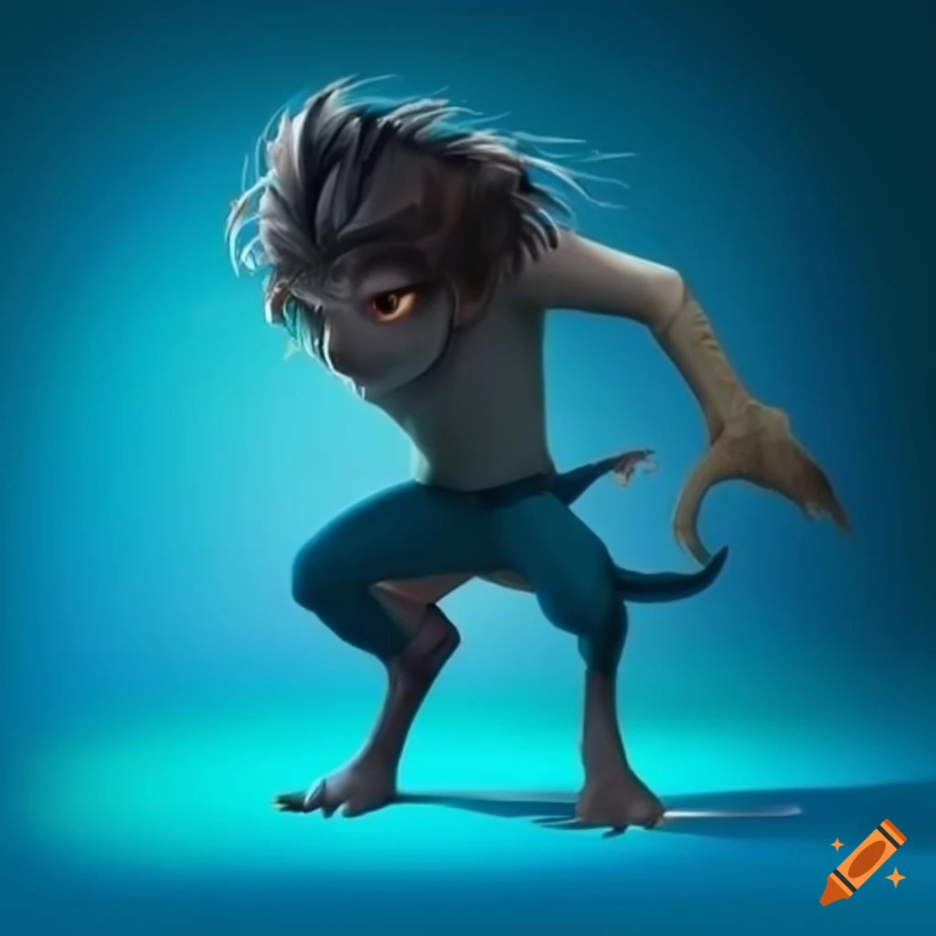 illustration of sea monster Steve Harrington
