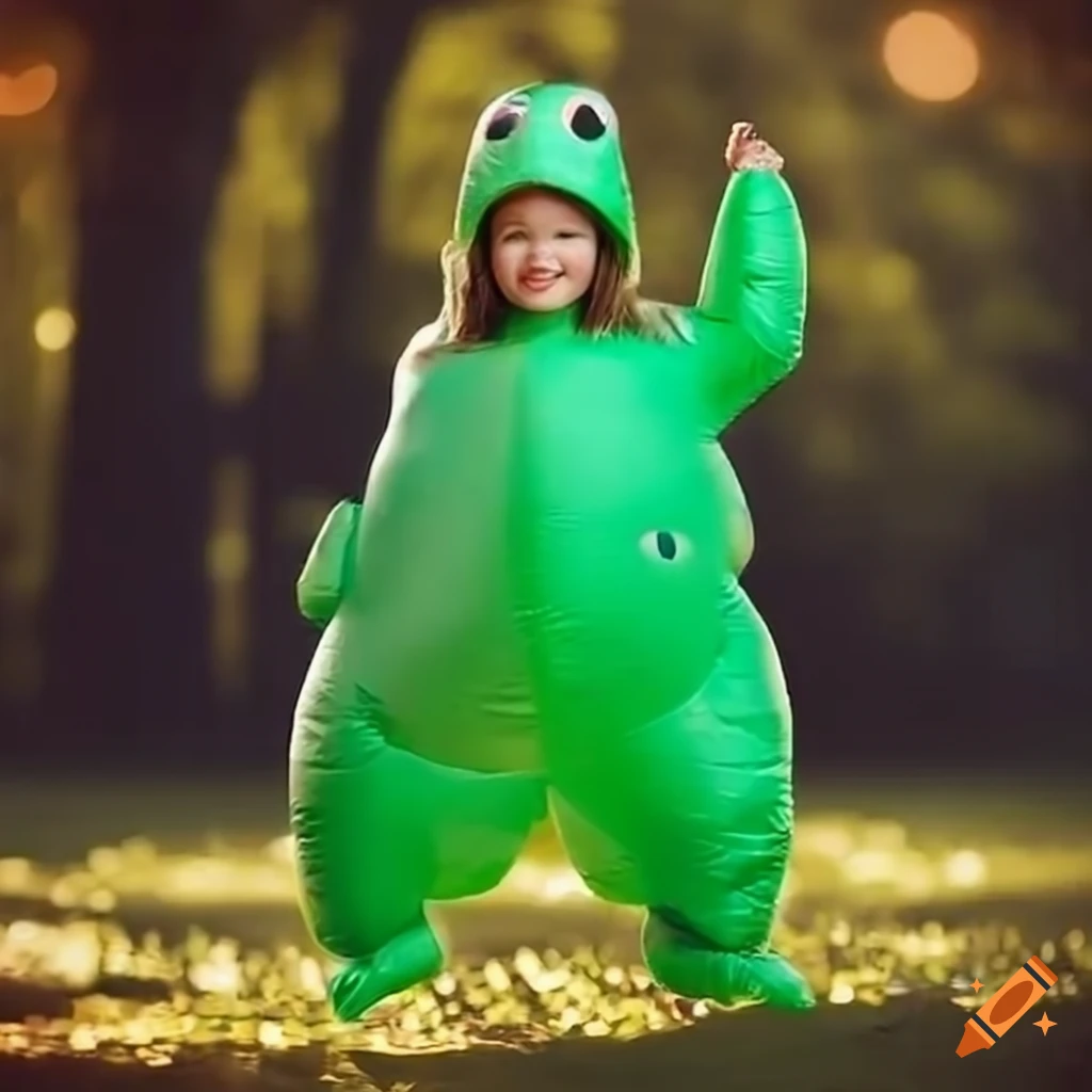 Adorable baby frog in sanrio character costume on Craiyon
