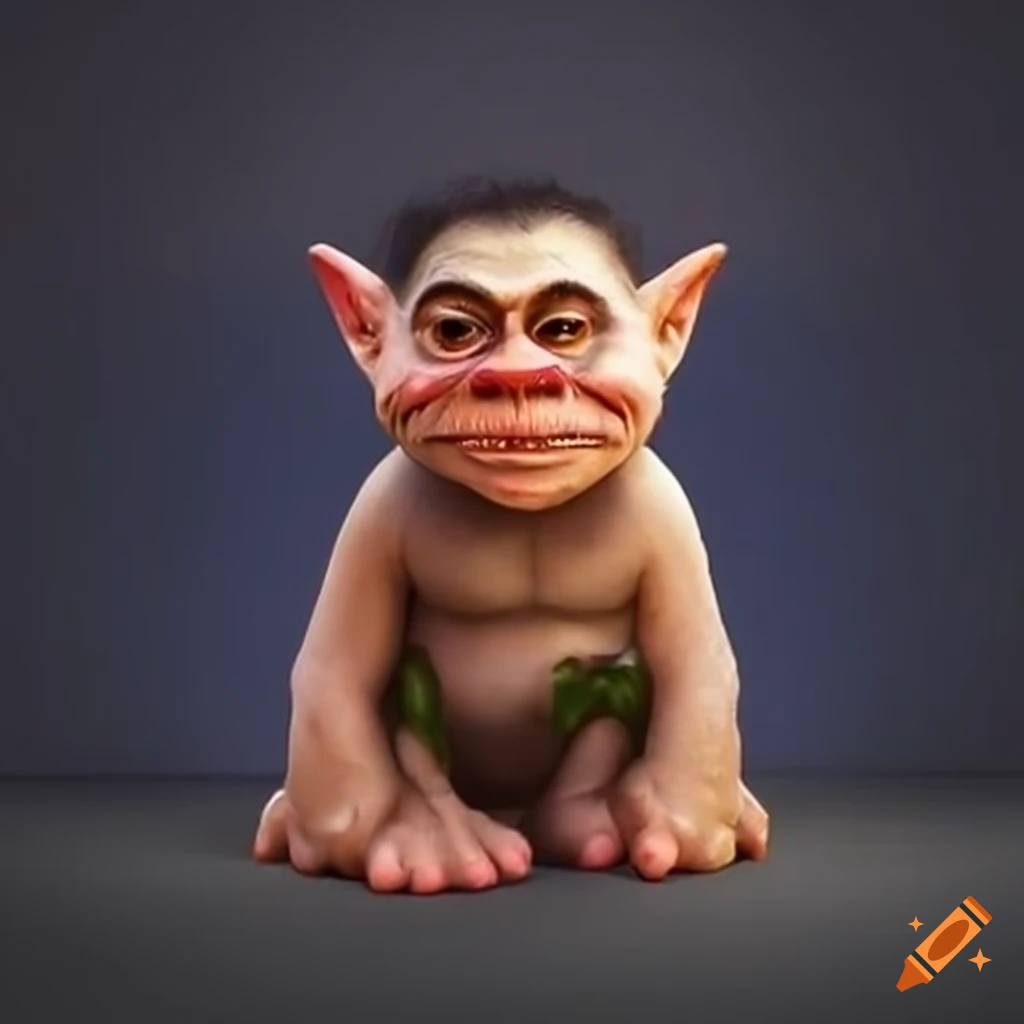 humorous illustration of a troll in a datacenter