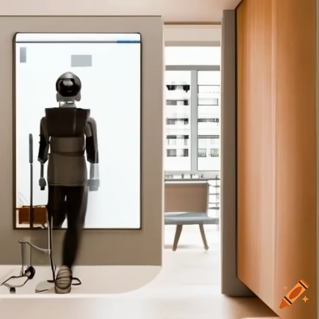image of a futuristic home with automation