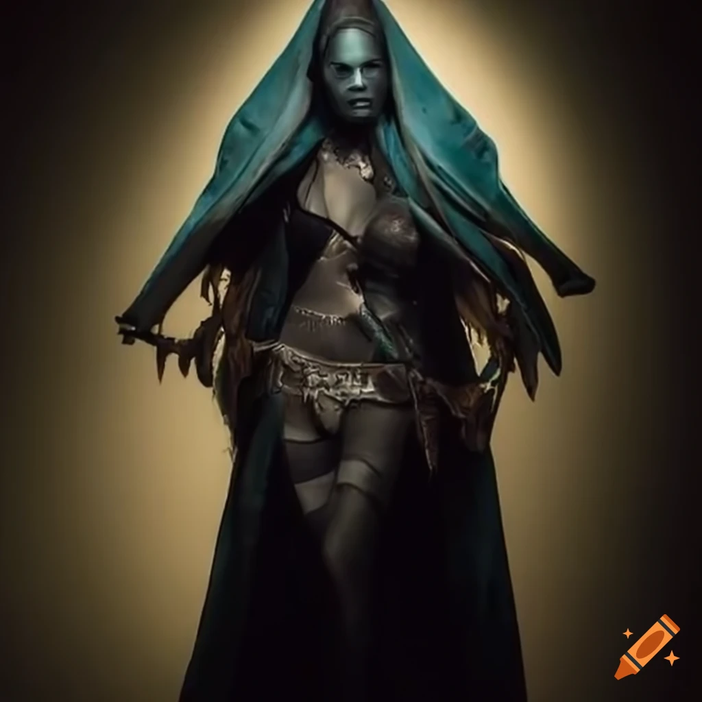 image of an ancient humanoid shark warrior