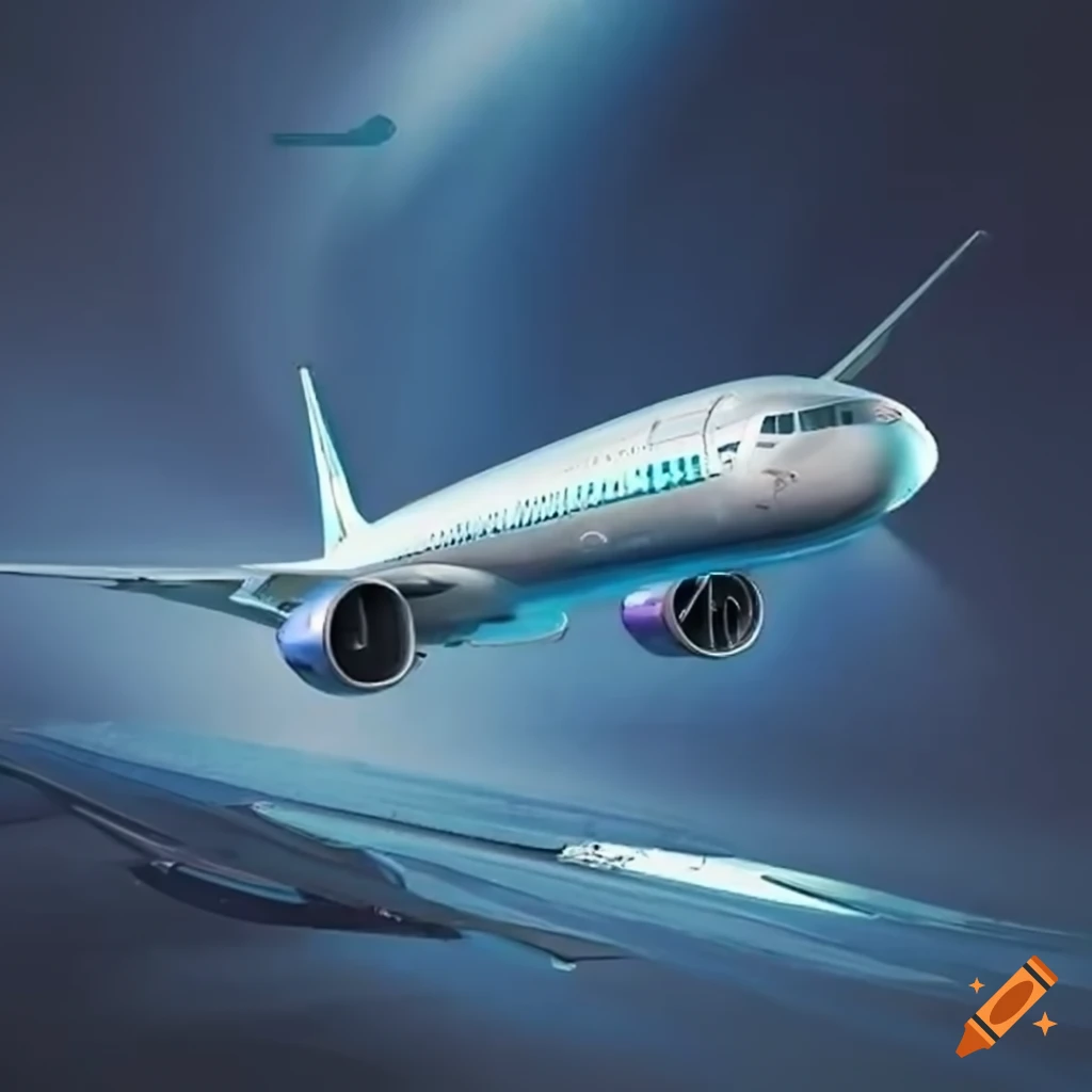 Futuristic boeing 777