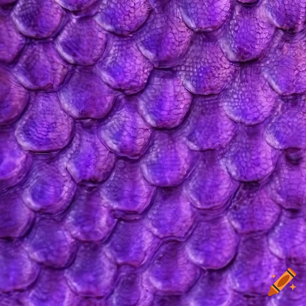 Closeup Of Han Purple Reptile Scales Texture On Craiyon