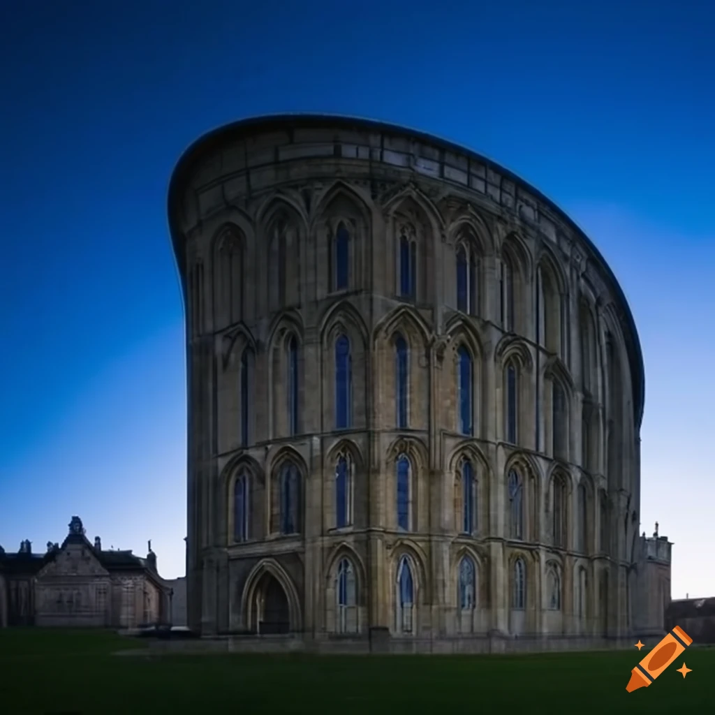 curved building of Norwich Cathedral