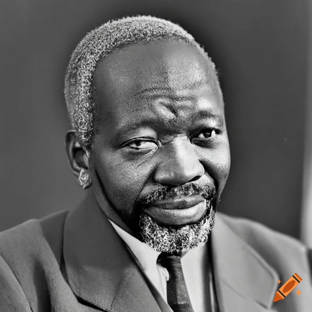 portrait of Jomo Kenyatta