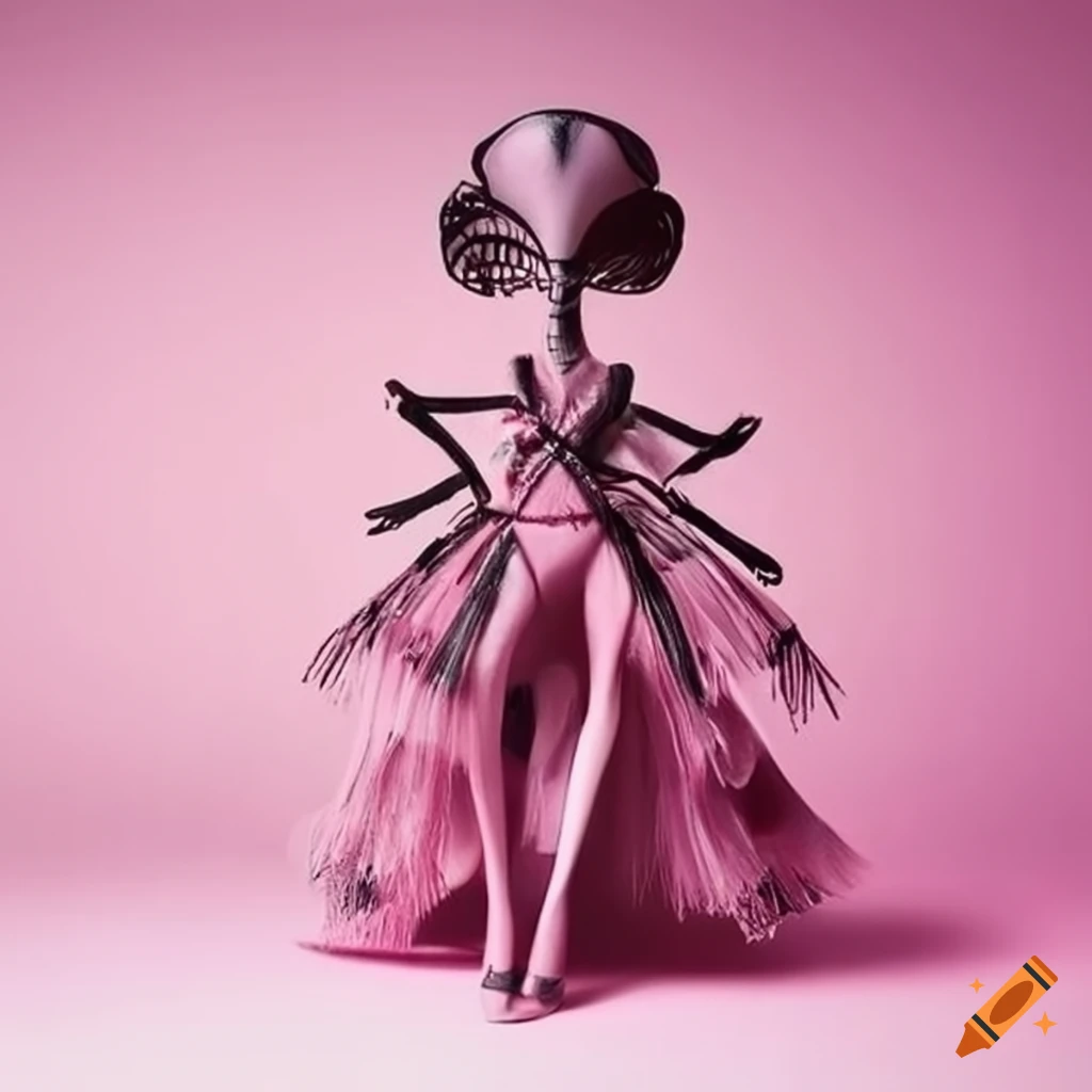 runway fashion featuring Bratz dolls and designer brands