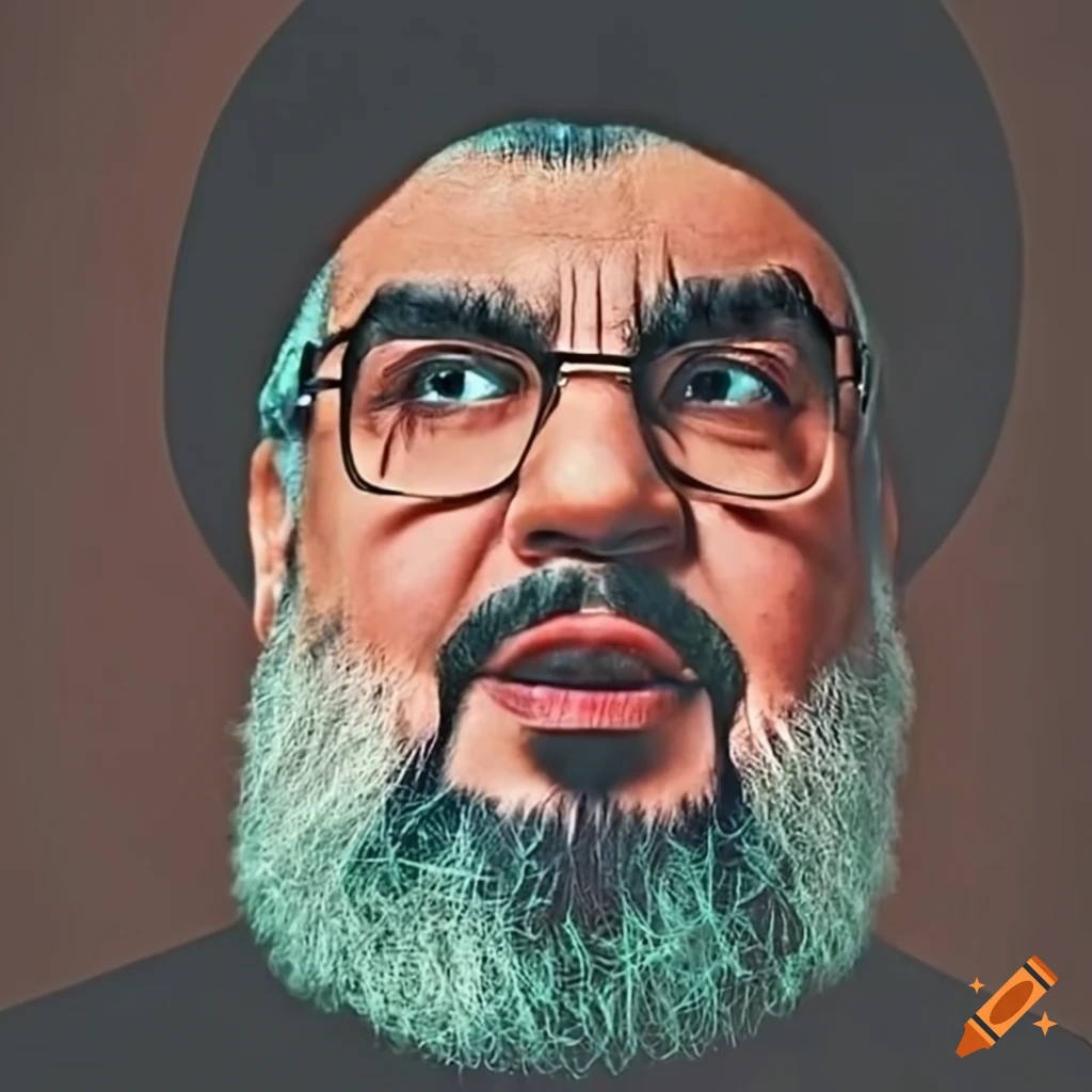Close up Portrait Of Hassan Nasrallah On Craiyon close-up-portrait-of-hassan-nasrallah-on-craiyon