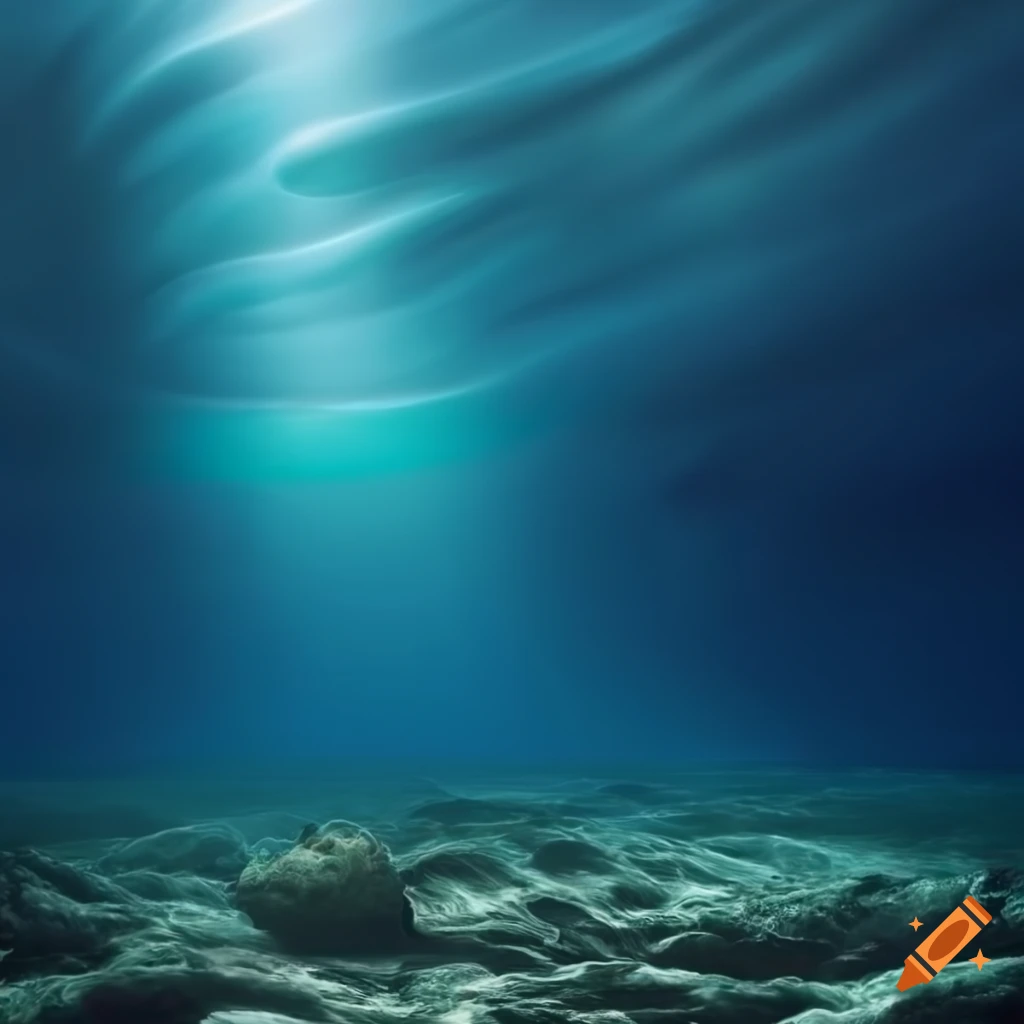Deep Ocean Landscape On Craiyon
