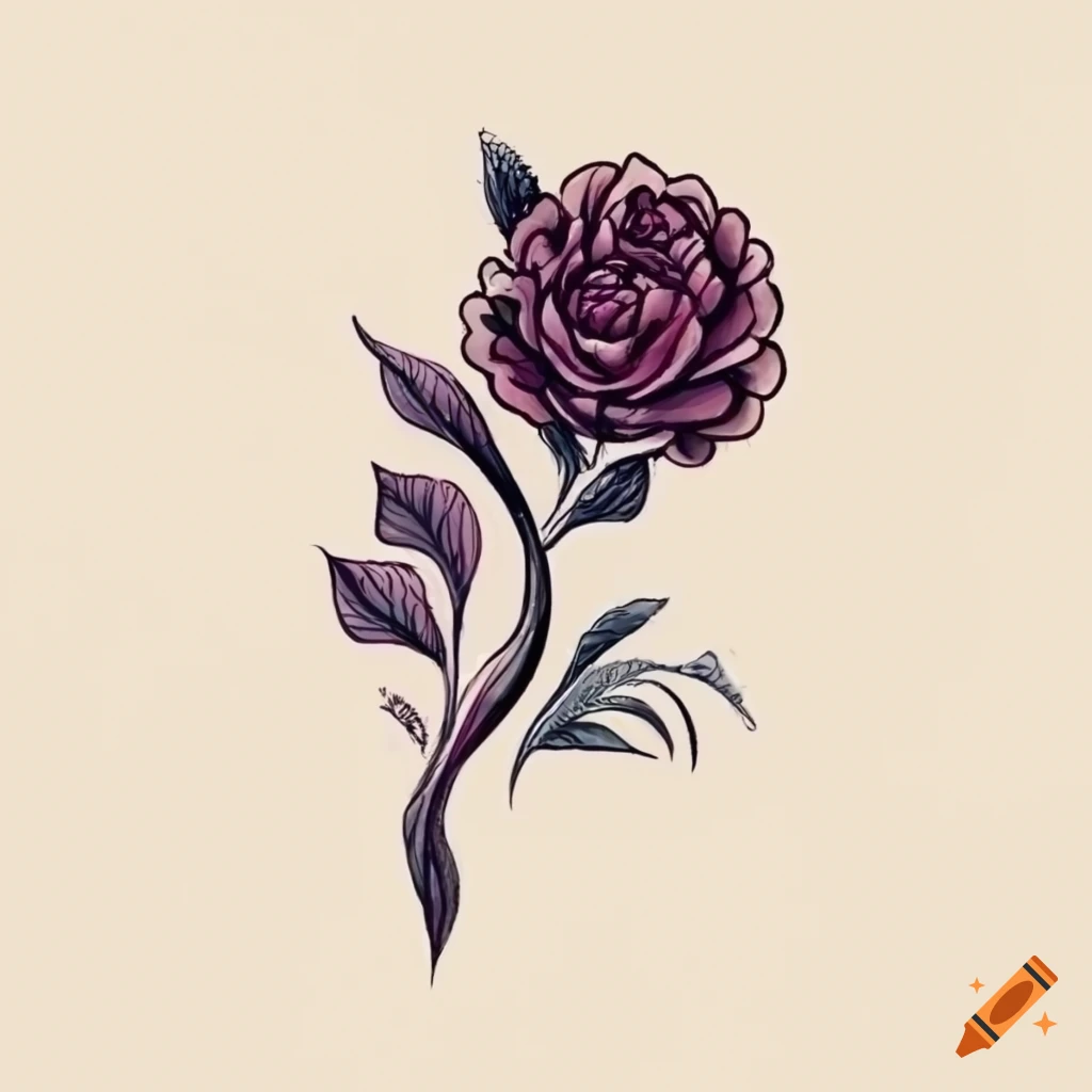 Rose Bouquet – Quick Temporary Tattoos