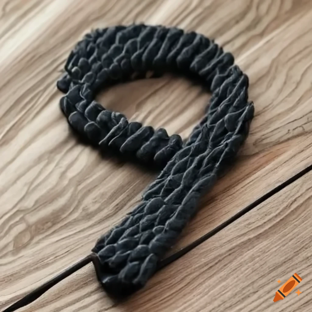 Abstract representation of a unique alphanumeric string on Craiyon