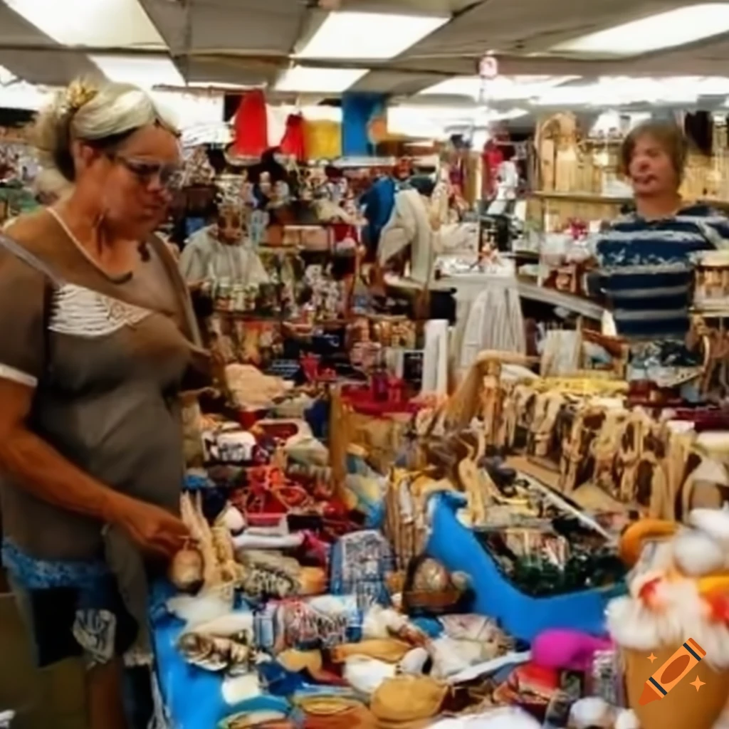 Joppatowne flea market in maryland on Craiyon