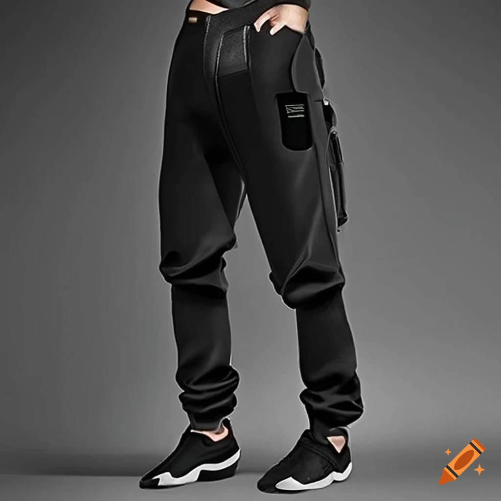Ski pants with multiple zip pockets and easy access to telescopic
