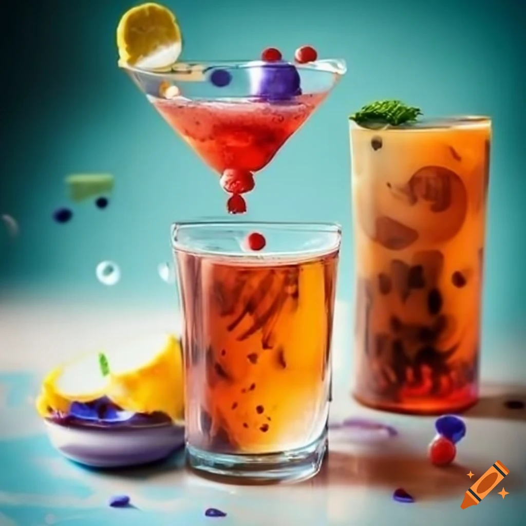 Delicious And Elegant Cocktail On Craiyon