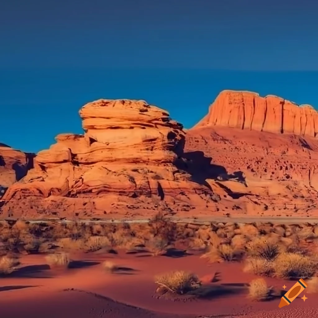desert rock landscape