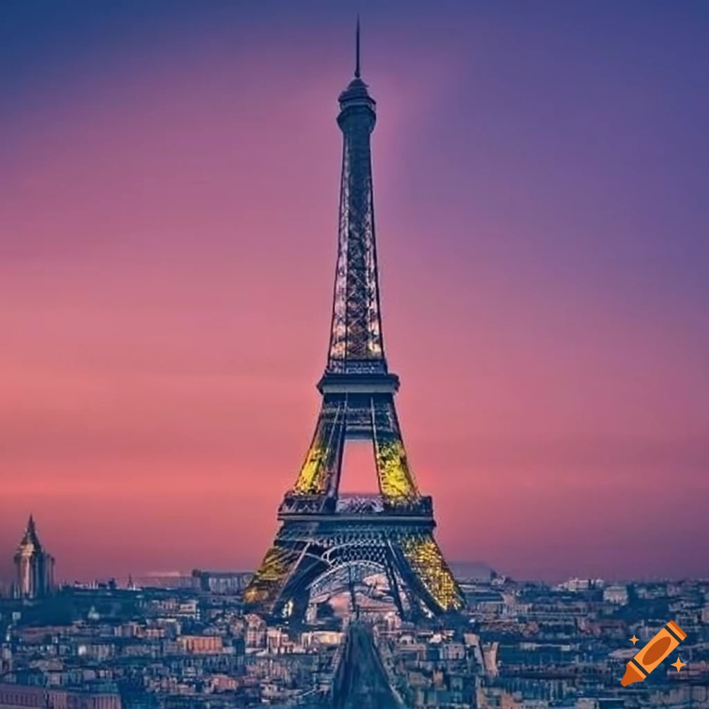 Eiffel tower in italy on Craiyon