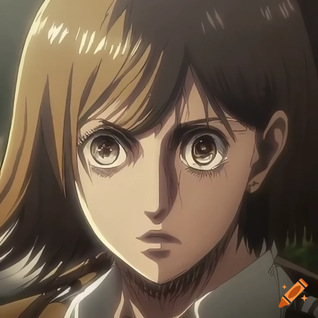 Attack On Titan Quiz Background With The Main City From The Show On Craiyon