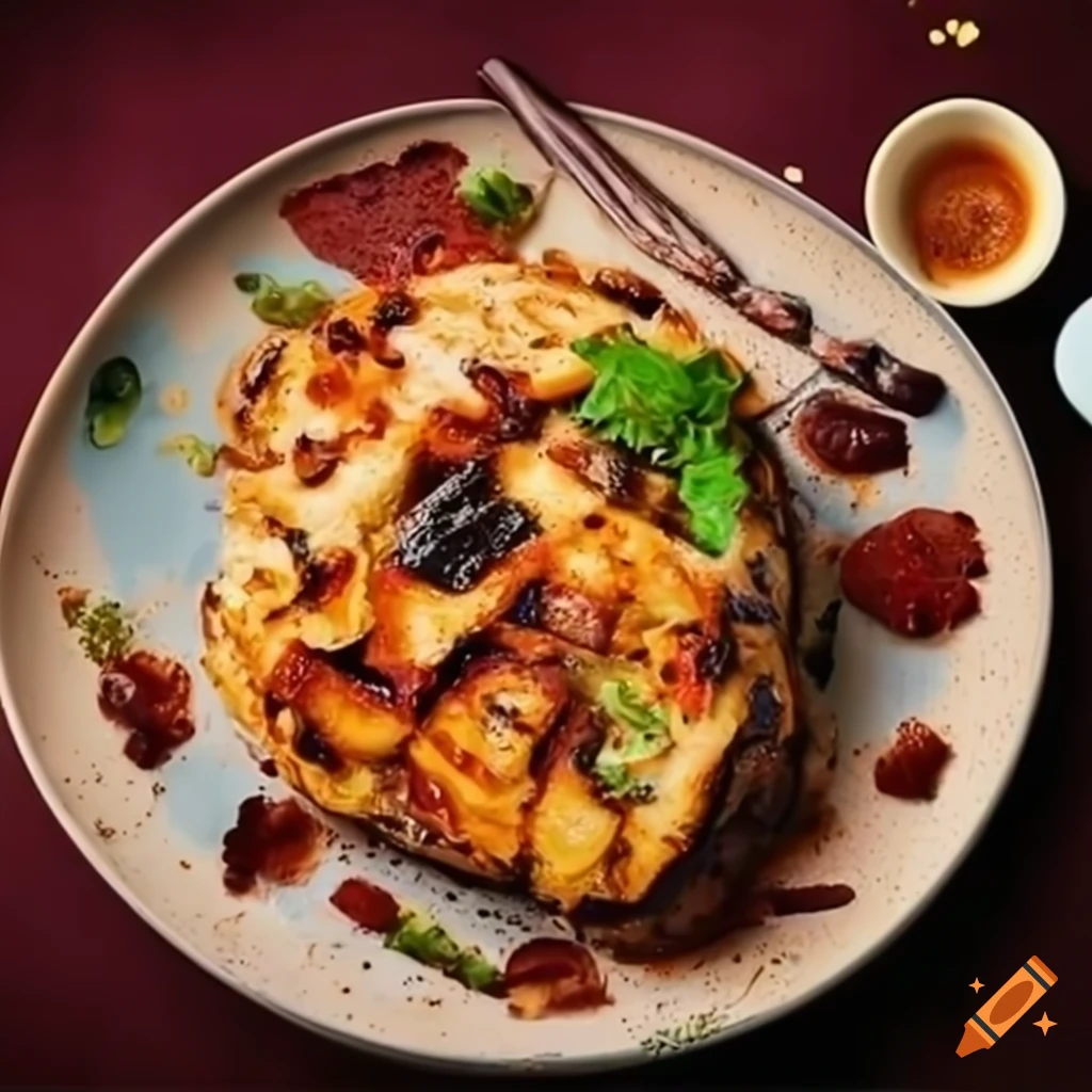 Ai-generated food recipes on Craiyon