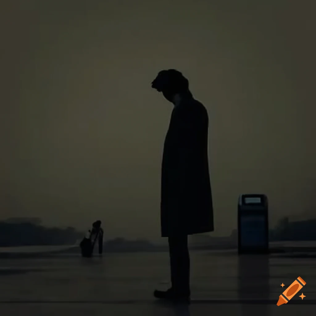man at the airport
