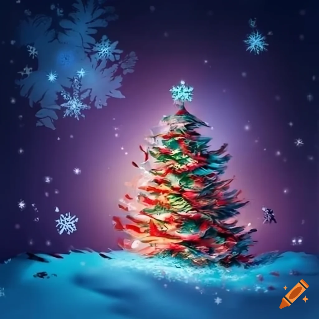 festive Christmas card