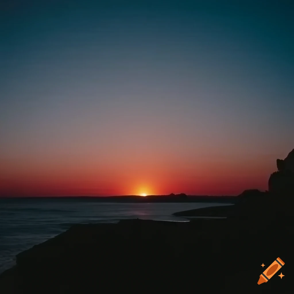 sunset scenery