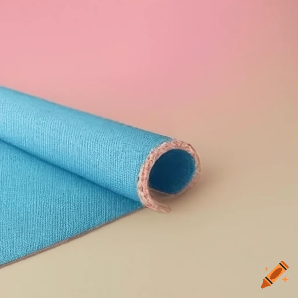 Roll of fabric for crafting