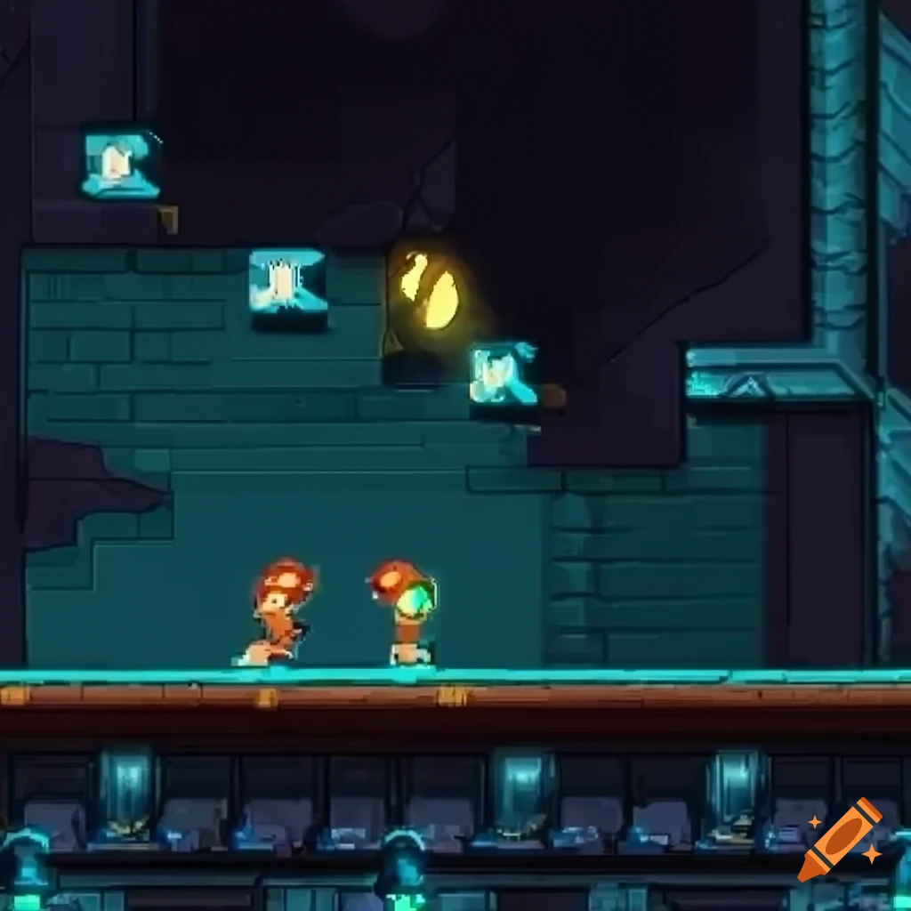 Metroid Dread 2D sprite tiles