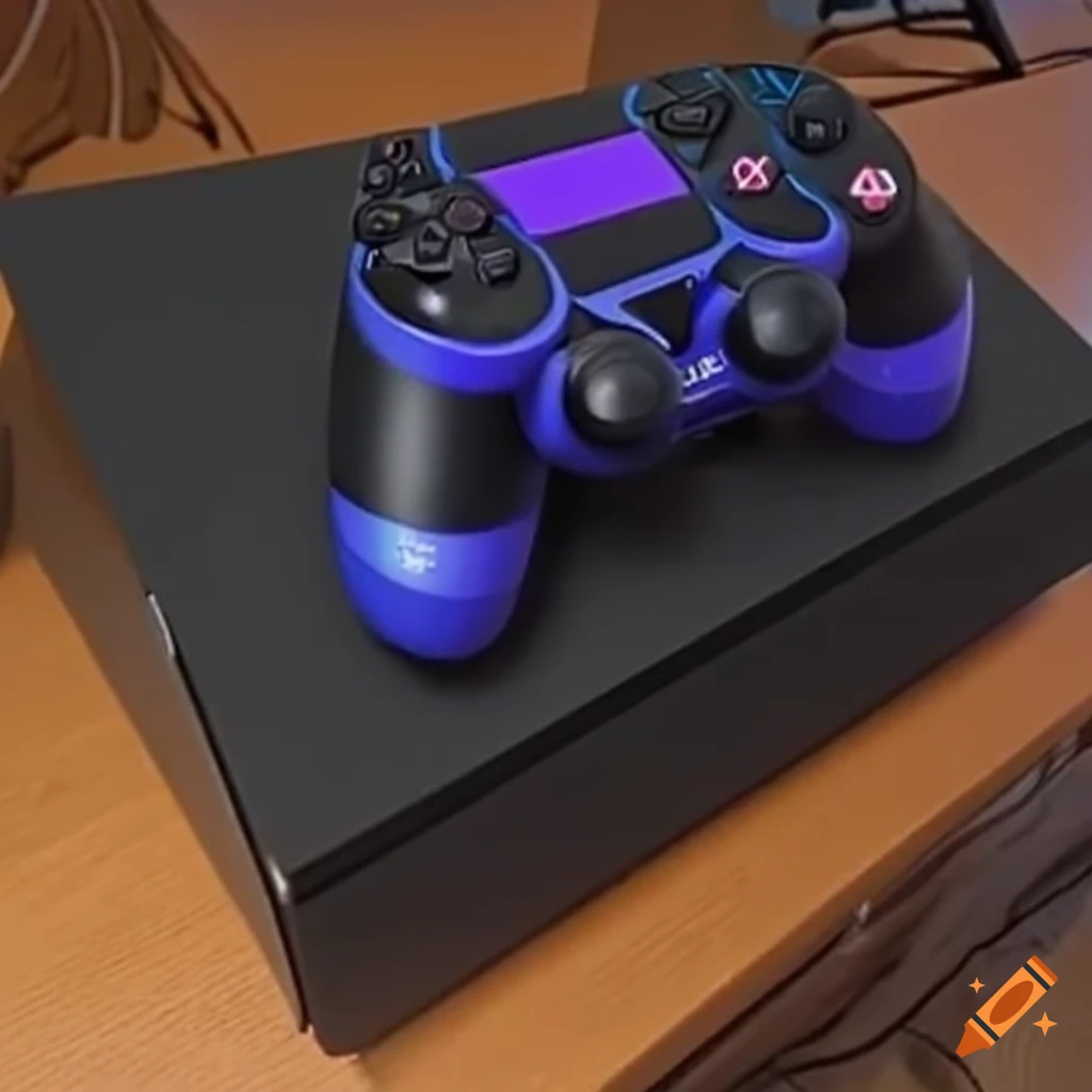 Ps4 made easy book cover on Craiyon