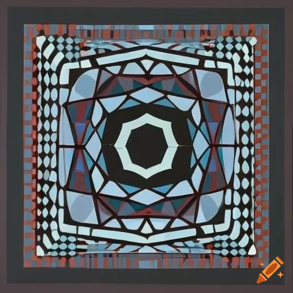Victor Vasarely AI Art Style - Geometric Abstraction Masterpieces - Victor  Vasarely Stable Diffusion - Victor Vasarely DeepArt