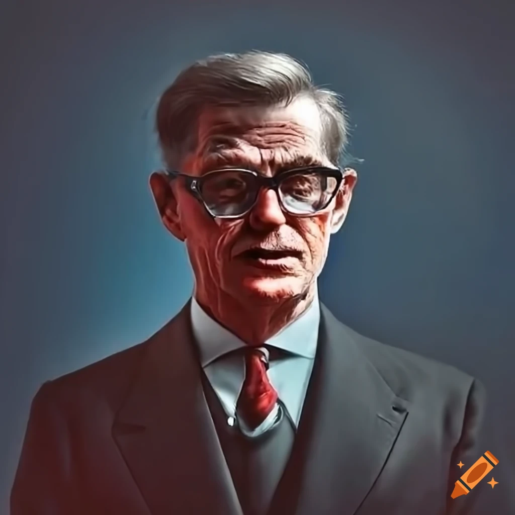 Portrait Of A Fictional European Socialist President On Craiyon