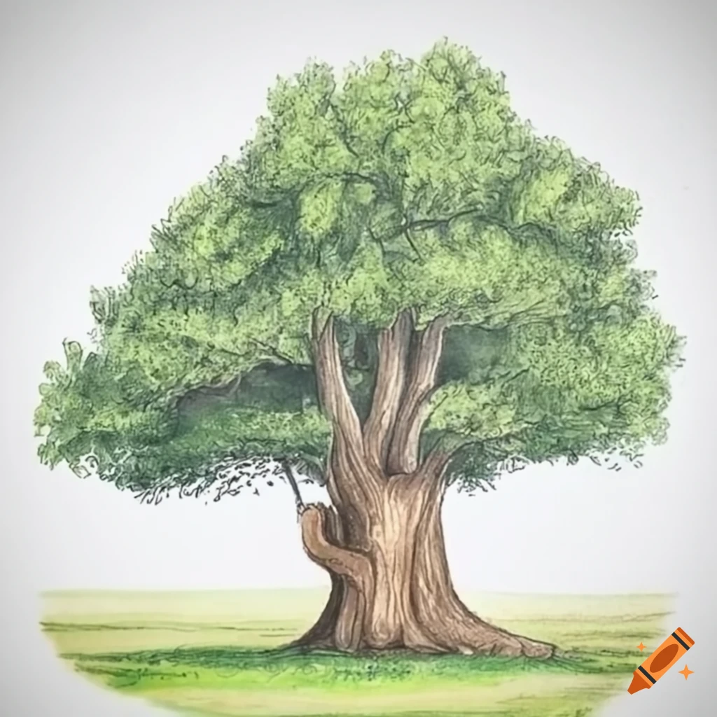 How to draw tree। watercolor tree। watercolor drawing - video Dailymotion