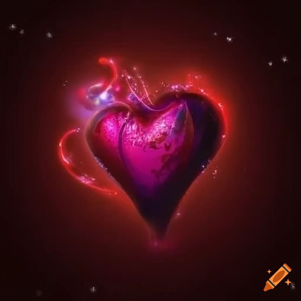 image of a magical heart