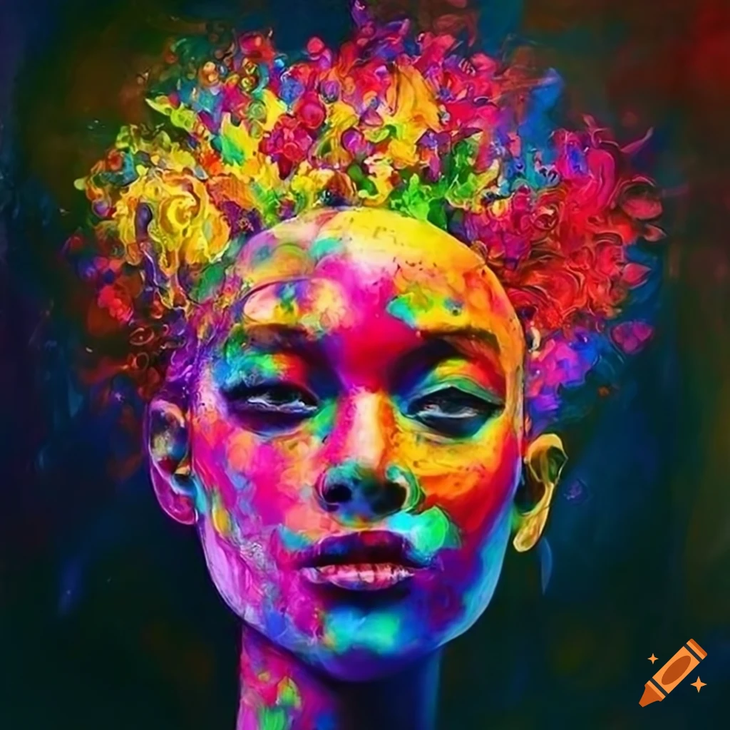 Colorful Artwork Representing Diverse Personalities On Craiyon
